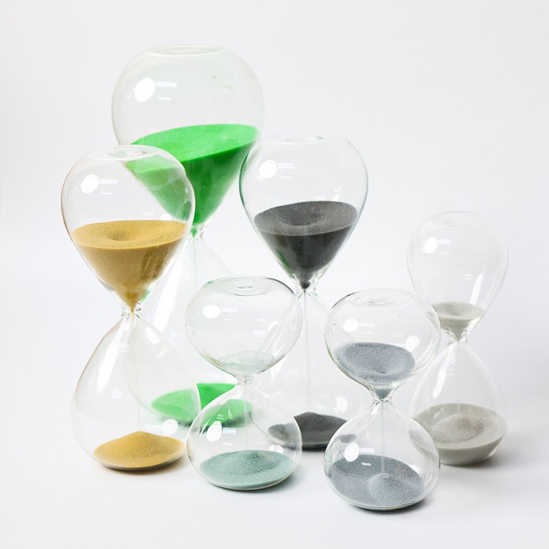 glass hourglass