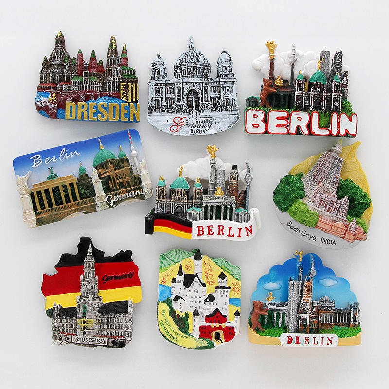 3D resin magnets