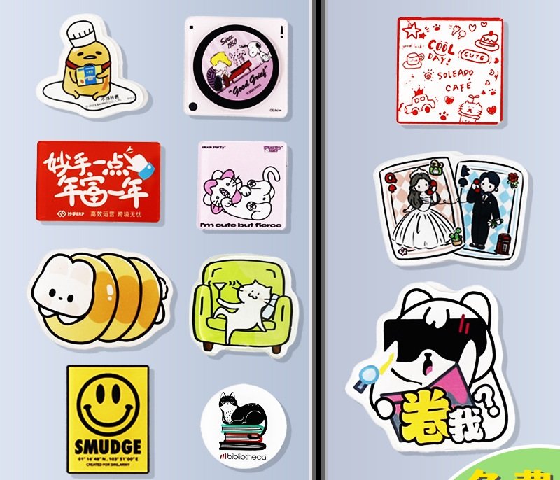 Acrylic Printed Magnets