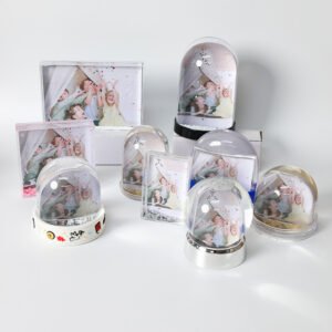 Water Personalized Snow Globe Photo Frame