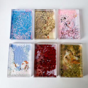confetti photo frame